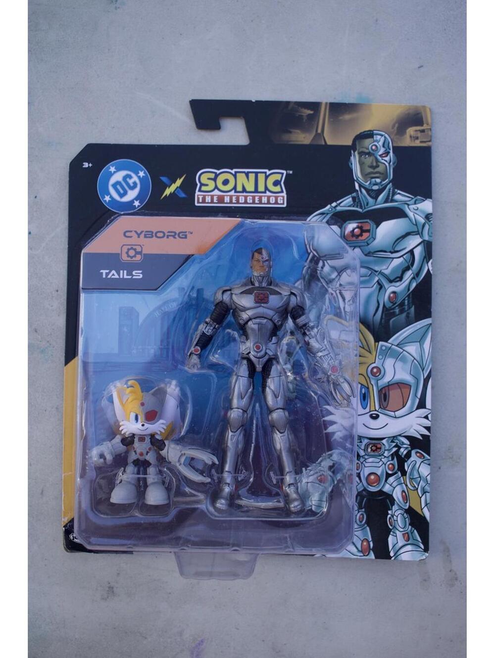 Sonic the Hedgehog Cyborg & Tails Action Figure Set